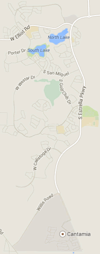 Homes for sale in Estrella Mtn Ranch of Goodyear Arizona